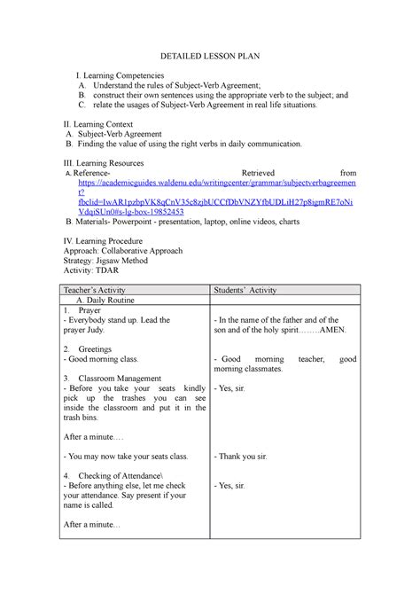 how to compute cpl in lesson plan|Competency.